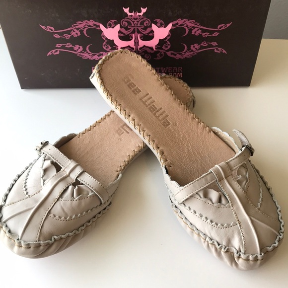 Anthropologie Gee Wawa Slide on Shoes Mules - Picture 5 of 8